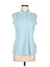 Bcg 100% Polyester Blue Sleeveless Polo Size M - photo 1