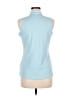 Bcg 100% Polyester Blue Sleeveless Polo Size M - photo 2
