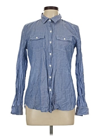 Sandra Ingrish Long Sleeve Button-Down Shirt (view 1)