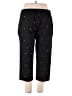 JM Collection Polka Dots Black Casual Pants Size 18w - photo 2
