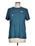 Under Armour 100% Polyester Blue Active T-Shirt Size L - photo 1