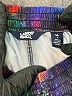 Lands' End 100% Polyester Tie-dye Blue Board Shorts Size 8 - photo 3