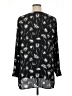 Sejour 100% Polyester Black Long Sleeve Blouse Size 16 - photo 2