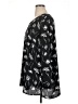 Sejour 100% Polyester Black Long Sleeve Blouse Size 16 - photo 5