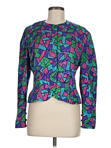Papell Boutique Evening Long Sleeve Blouse (view 1)
