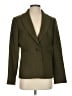 Ann Taylor 100% Wool Tweed Green Wool Blazer Size 4 - photo 1