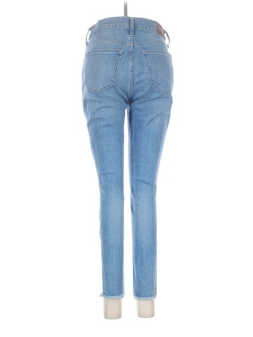 Madewell 9" High-Rise Skinny Crop Jeans: Button-Front Edition (view 2)