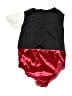 Unbranded 100% Polyester Color Block Red Short Sleeve Onesie Size 12-18 mo - photo 2