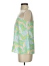 Lilly Pulitzer 100% Polyester Green 3/4 Sleeve Blouse Size 4 - photo 5
