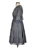 Max Studio 100% Polyester Paisley Fair Isle Floral Gray Casual Dress Size S - photo 5