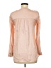 H&M 100% Polyester Pink Long Sleeve Blouse Size 6 - photo 2