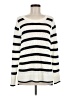 Talbots Stripes Ivory Pullover Sweater Size M - photo 1