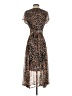 Robbie Bee Animal Print Brown Cocktail Dress Size S - photo 2