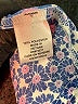 Elle 100% Polyester Blue Long Sleeve Blouse Size L - photo 8