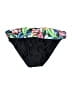 Venus Floral Black Swimsuit Bottoms Size 10 - photo 2