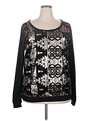 Maurices Long Sleeve Blouse (view 1)