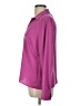Ann Taylor 100% Polyester Purple 3/4 Sleeve Blouse Size L - photo 5
