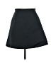 Madewell 100% Polyester Solid Black Casual Skirt Size 0 - photo 1