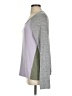 Saturday Sunday Silver Pullover Sweater Size S - photo 5