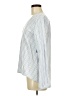 Remade Blue Long Sleeve Blouse Size M - photo 5