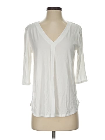 Kaari Blue 3/4 Sleeve T-Shirt (view 1)