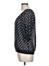 Aeropostale 100% Polyester Polka Dots Black 3/4 Sleeve Top Size L - photo 5