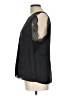 CAbi 100% Polyester Black Sleeveless Blouse Size L - photo 5