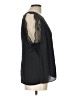 CAbi 100% Polyester Black Sleeveless Blouse Size L - photo 4