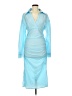 Micas Blue Cocktail Dress Size M - photo 1