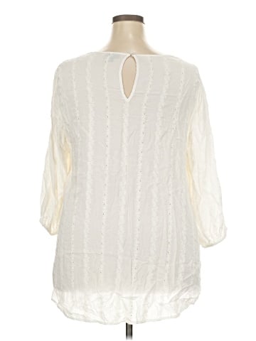 Torrid 3/4 Sleeve Blouse (view 2)