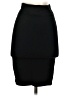 Forever 21 Solid Black Casual Skirt Size S - photo 2