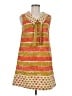 Dear Creatures Hearts Orange Casual Dress Size M - photo 1
