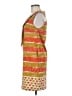 Dear Creatures Hearts Orange Casual Dress Size M - photo 5