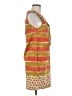 Dear Creatures Hearts Orange Casual Dress Size M - photo 4