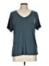 CeCe Teal Short Sleeve T-Shirt Size L - photo 1