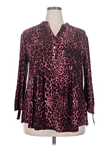 VeraRose 3/4 Sleeve Blouse (view 1)