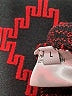 Alaïa Argyle Red Black Cocktail Dress Size L - photo 5