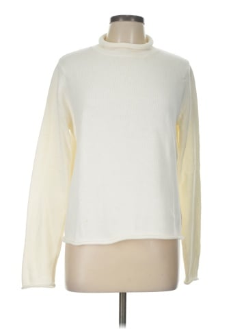 Pink Pineapple Turtleneck Sweater (view 1)