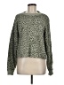 American Eagle Outfitters Animal Print Green Pullover Sweater Size M - photo 1