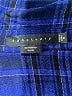 Sanctuary 100% Rayon Plaid Blue Long Sleeve Button-Down Shirt Size S - photo 7