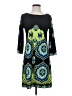 Forever Graphic Black Casual Dress Size S - photo 1