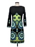 Forever Graphic Black Casual Dress Size S - photo 2