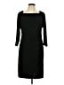 Chico's Solid Black Cocktail Dress Size Lg (2) - photo 1