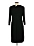 Chico's Solid Black Cocktail Dress Size Lg (2) - photo 2