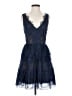 BCBGMAXAZRIA 100% Recycled Polyester Blue Cocktail Dress Size S - photo 1