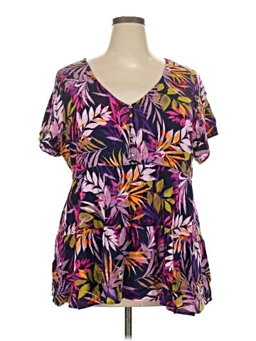 Torrid Short Sleeve Blouse (view 1)