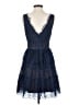 BCBGMAXAZRIA 100% Recycled Polyester Blue Cocktail Dress Size S - photo 2