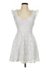Speechless 100% Polyester White Cocktail Dress Size L - photo 1
