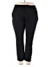 ELOQUII Solid Black Active Pants Size 22 - photo 1
