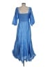 Hutch 100% Polyester Blue Cocktail Dress Size M - photo 2